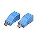 Produktbild 2ST HD Extender RJ45 LAN Netzwerkerweiterung Sender Empfänger TX RX Cat5e CAT6 Ethernet-Kabel 4K HD TV 1080p
