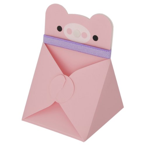 examen HO.H. flat case O-NIGIRI ANIMAL series pig ON-361-BUT (japan import)