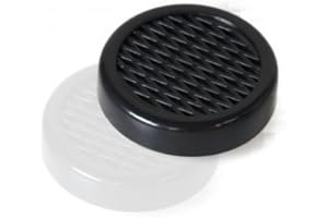 Lifestyle-Ambiente Acrylpolymer-Fleece-Humidorbefeuchter 5,6x1,5cm schwarz inkl Tastingbogen mit Magnethalterung