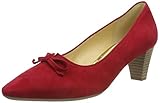 Innenmaterial: Lederfutter Gabor Shoes Damen Basic Pumps, Rot (Rubin 15), 40 EU