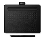 Inspiration ist überall - dank flachem, ultraleichtem Design, strapazierfähigem Präzisionsstift & Stiftablage ist das Intuos der ideale Zeichenbegleiter für unterwegs & kleine Schreibtischflächen