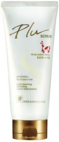 PLU Red Ginseng Jin Scrub 7.05Oz Body Hand Foot Cleansing + Moisturizing