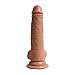 Produktbild VOSSA Ultra Realistic Dildo Skin Like Flesh Dong Cock Balls Suction Cup 7 Inch,Adult Toys Vibrator Sex Toys4 Man,Condom SM Bullet Vibrátor Wand Massager Strap On Vibrator,Sex Toys4 Couples Yellow