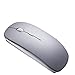 Price comparison product image heling896 J.ella Rechargeable Bluetooth 4.0+3.0 Wireless Mouse, Cordless Mouse Silent Click Wireless Smart Cursor Control Mute Ultra-thin Mouse,Portable USB Mouse for otebook,Laptop,PC,Tablet