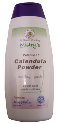Mistry's Organic Naturally Calendula Powder - All skin Types, Adults, Children 150g