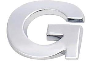 BINGOHOBBY Metallo 3D alfabeto lettera DIY Logo Decalcomanie e adesivi Auto e Moto