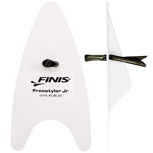 Finis Freestyler Paddles de Natation Jaune (pour Adulte)/Blanc (pour Enfant)