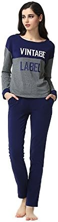 Marster Fashions Women's Sleepwear Long Sleeve Pyjama Set With Nightwear