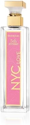 Elizabeth Arden - 5th Avenue NYC Love, Eau de Parfum da Donna, Fragranza Floreale & Muschiata, con Note di Peonia Rosa, Fiori d'Arancio e Muschiate di Sandalo e Patchouli Bianco, 75 ml