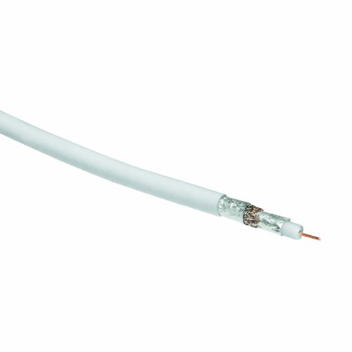 Preisvergleich Produktbild Hama Rollenware SAT / BK-Kabel-Koax "90 dB", 100 m, Weiß