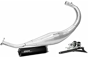 VOCA RACING Pot 50 a boite voca chromed pour beta 50 rr 2012+ (passage bas - silencieux alu noir)