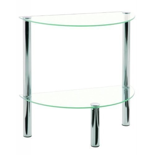 HAKU Möbel 90241 Beistelltisch 45 x 22 x 47 cm, chrom HAKU Möbel 90241 Beistelltisch 45 x 22 x 47 cm, chrom