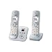 Produktbild Panasonic KX-TG6822GS perlsilber Duo mit AB