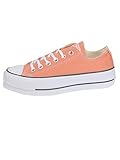 weiche Ortholite-Einlegesohle Converse Damen Chuck Taylor All Stars Sneaker Elfenbein (Desert Peach/White/Black 000) 39 EU