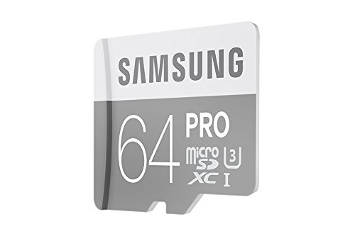 Samsung PRO Plus Micro SDXC 64GB bis zu 90MB/s lesen, bis zu 80MB/s schreiben, Class 10 Speicherkarte (inkl. SD Adapter), grau/weiß - 3