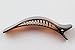 Mytoptrendz® Tort Brown Beak Clip Large Wide Long Plastic Tortoise Shell Hair Beak Clip Slide
