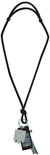Attack on Titan Cadet Corp Logo Cosplay Icon Necklace with Key and Pendant