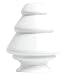 Produktbild Kähler - Kerzenhalter - AVVENTO - Keramik - weiß - Höhe 12,5 cm