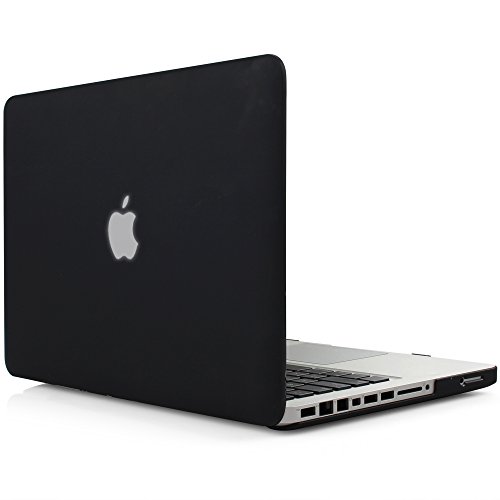 iDOO MacBook Schutzh  lle   Hard Case Cover Laptop H  lle  F  r MacBook Pro 13 Zoll     mit CD-Laufwerk  A1278  - matt  Schwarz