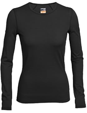 Icebreaker Damen Funktionsunterhemd Oasis Langarm Crewe