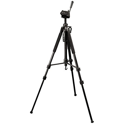 Hama Fotostativ Action 165 3D (Höhe 61–165 cm, Gummifüße und Spikes, Belastbarkeit bis 4 kg, Gewicht 1320 g leicht, Kamera Stativ inkl. Tragetasche) schwarz - 15