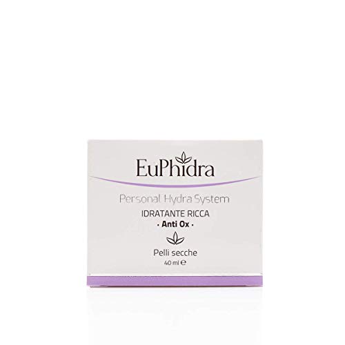 Zeta Farmaceutici Euphidra Personal Hydra System Crema Antiossidante Intensiva Ricca per Pelli Secche - 40 ml