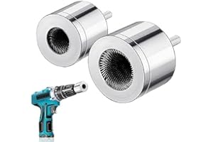 Yozexin Copper Pipe Cleaner For Drill, Drill Tube Cleaning Brush, Full Metal Drill Tube Cleaning Brush,Car Accessories (15mm＋22mm)