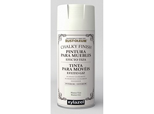 Spray Efecto Tiza Chalk Paint Rust-Oleum Xylazel - 801 Blanco Tiza