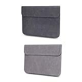 Bolso para portátil de color liso, fabricado en piel sintética de primera calidad.