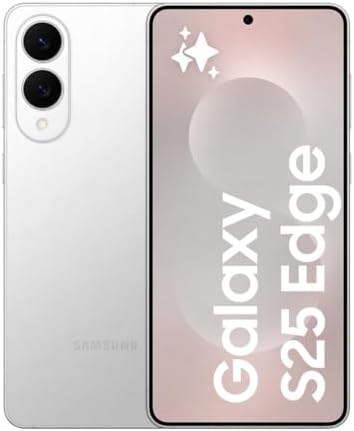 Samsung Galaxy S25 Edge, Smartphone AI, 3 anni di Garanzia del produttore, Display 6.7'' QHD+ Dynamic AMOLED 2X, Fotocamera 200MP, RAM 12GB, 256GB, 3.900 mAh, Titanium Silver [Versione italiana]