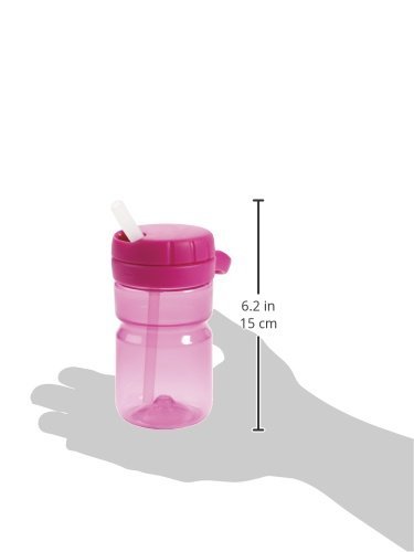 OXO Tot Twist Top Water Bottle (Raspberry) - 6