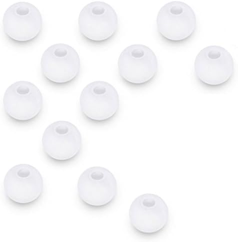 PENCILUPNOSE® Replacement Medium Earbuds Tips Buds (white x 12) (11cm)