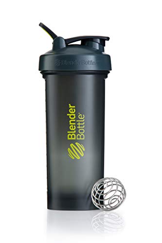 Blender Bottle Pro45 - Protéine Shaker / Bouteille d'eau (1300ml) Gris/Vert