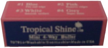 Tropical Shine Mini 4-Way Nail Buffer Block by Tropical Shine
