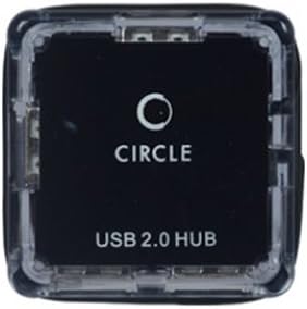 Circle Rootz 4.3 4-Port USB Hub (Black)