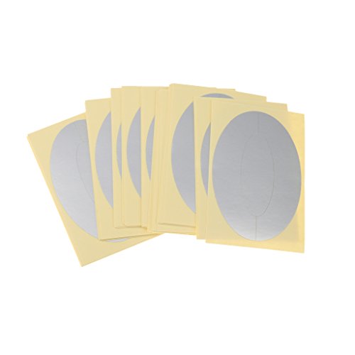 Preisvergleich Produktbild Generic 50 Paare Weich Augen Auflage Flecken Aufkleber für Wimpernverlängerung Silber