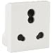 Havells Oro 6A16A Three Pin Combined Shutter Socket RS.199.00