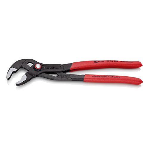 KNIPEX 87 21 250 Cobra QuickSet, Hightech-Wasserpumpenzange mit Schnelleinstellung, 250 mm - 2