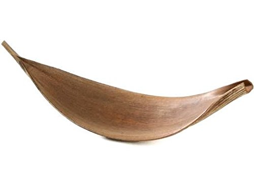 NaDeco Kokosblatt Galera offen | Kokosschale Galara | Palmenschale | Palmenblatt | Kokos Schale