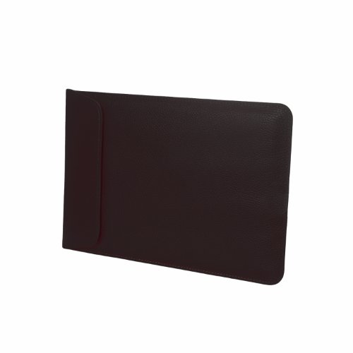 Incutex MacBook Notebookhülle für MacBook Air 13,3″, Softshell, weiche Hülle, Etui, Tasche für Unibody, weiche Schutzhülle aus Kunstleder, Synthetic Leather, Softcase, Schutz, Hülle, Protector, Schutzhülle, Cover, schwarz, black - 2