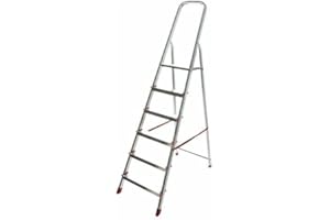 CRISCUOLO BRICO STORE Scala Per Casa Massimo 120 Kg Scala Domestica Professionale (5 GRADINI)