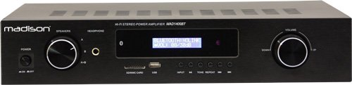 Madison MAD1400BT-BK Amplificateur Hi-Fi...