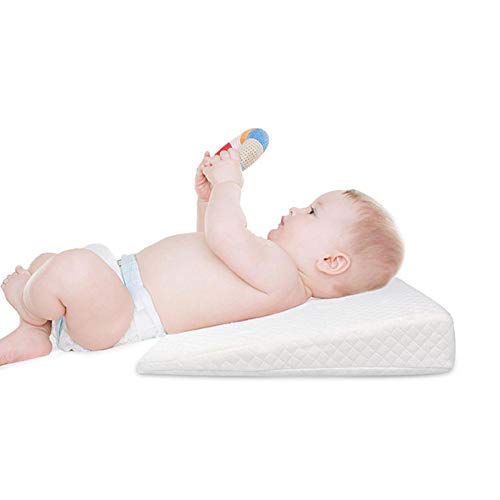 Preisvergleich Produktbild Keilkissen Babykissen Kopfverformung Babykopfkissen Slope Shaped Shaping Pillow Milk Anti-Reflux Pillow For Baby Kinderzimmer Babykissen Babydorm Baby Kissen Memory Resilience Cotton Detachable