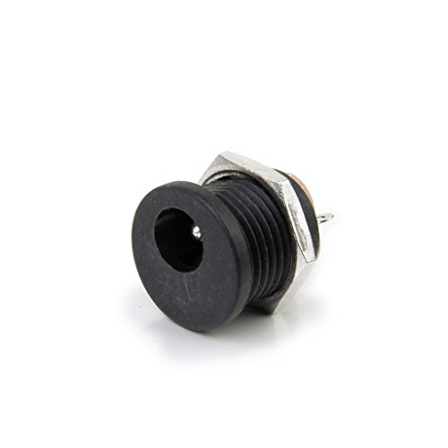 5,5 X 2,1 MM DC Buchse Schalttafeleinbau Macht Konnector Socket Panel Montage Macht mit Schraubverschluss - 4