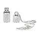 Produktbild USB-Speicher-Art-Entwurf sehr niedlich sehr vorzüglich mit Blingbilng-Kristall-Kette16GB USB2.0 Diamant zylindrisches U Scheibe Silber