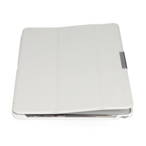 iHarbort® Samsung Galaxy Note 10.1 2014 Edition Hülle Case – Ultra Slim Leder Tasche Hülle Etui Schutzhülle Für Samsung Galaxy Note 10.1 Zoll 2014 Editon P600 P601 Case Holder mit automatischer Weckfunktion (Galaxy Note 10.1 2014 Edition, Weiß) - 5