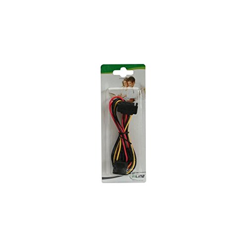 InLine® SATA Strom-Y-Kabel, SATA Buchse an 2x 13,34cm (5,25″) Stecker, 0,3m, 29684 - 2