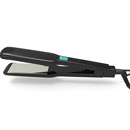 Professional Multi-Function Spray Ceramic Hair Straightener  Wet and Dry Hair Comb Straightener Black 