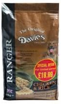 PETS CHOIC Davies Ranger and Rice Complete PMP, Chicken, 15.4 kg