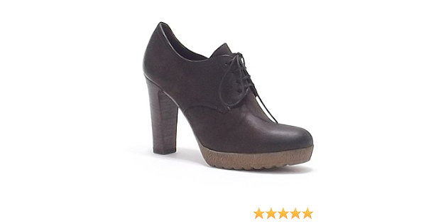 Manas Scarpe Donna Allacciate Lea FOSCATI in Pelle Testa di Moro Nr 40 :  Amazon.it: Scarpe e borse